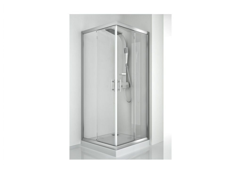 Душевой уголок Aquanet Alfa Cube NAA1142 100x100, прозрачное стекло 00185041 - Вид №6