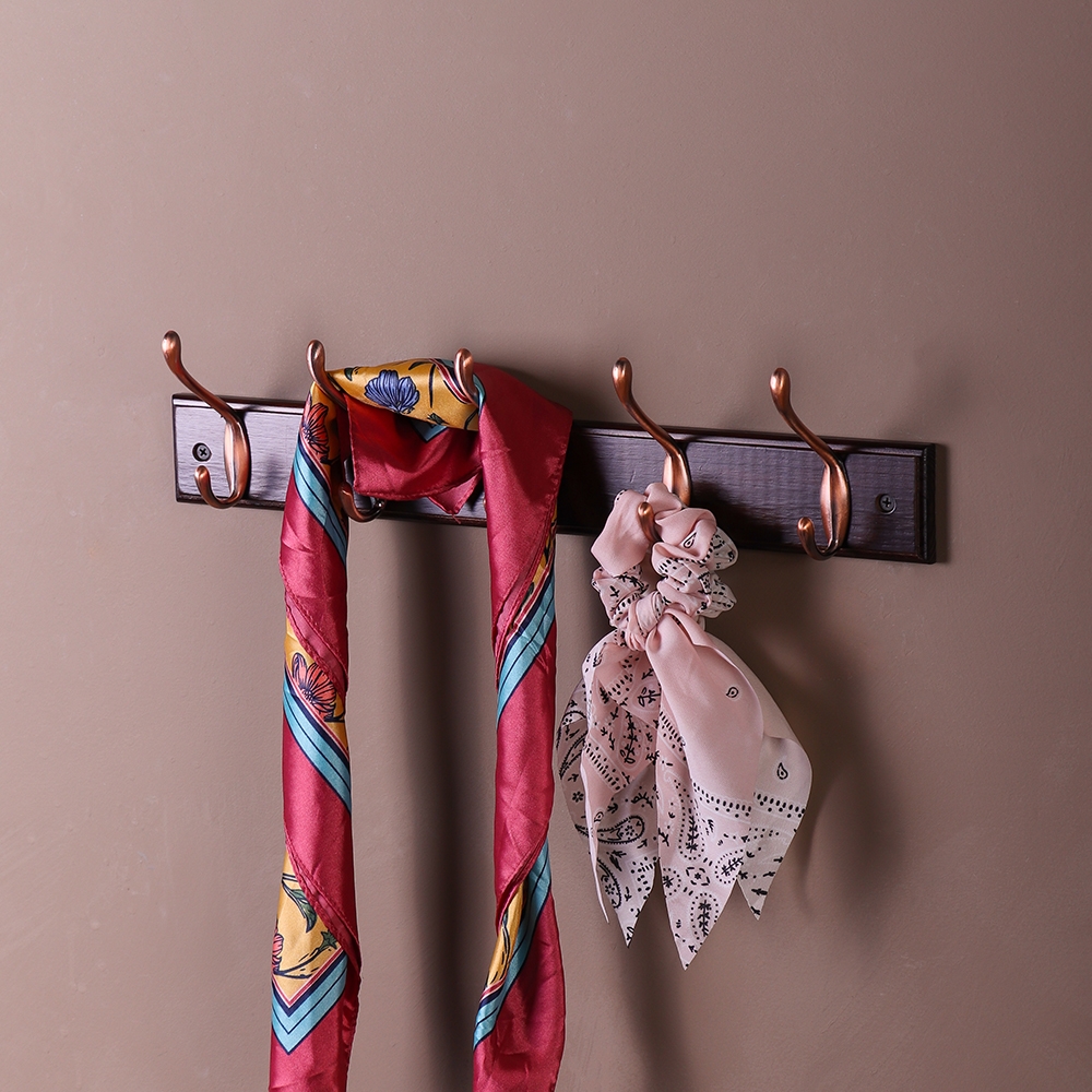 Вешалка для пальто и шапки , 500x105x75 мм, орех LJPS0002 Public Steel Россия 