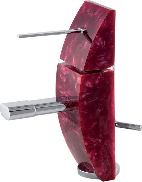 7350-205 Mariner Eau de Mariner, однорычажный смеситель для раковины с донным клапаном, цвет красный 