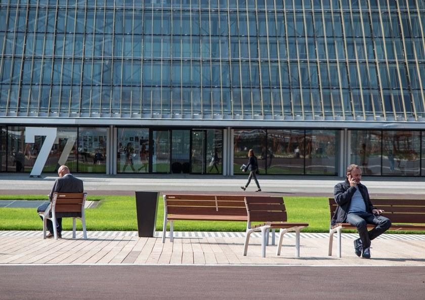 URBIDERMIS Деревянная скамейка со спинкой Neoromántico sun-id-1413564 - Вид №1