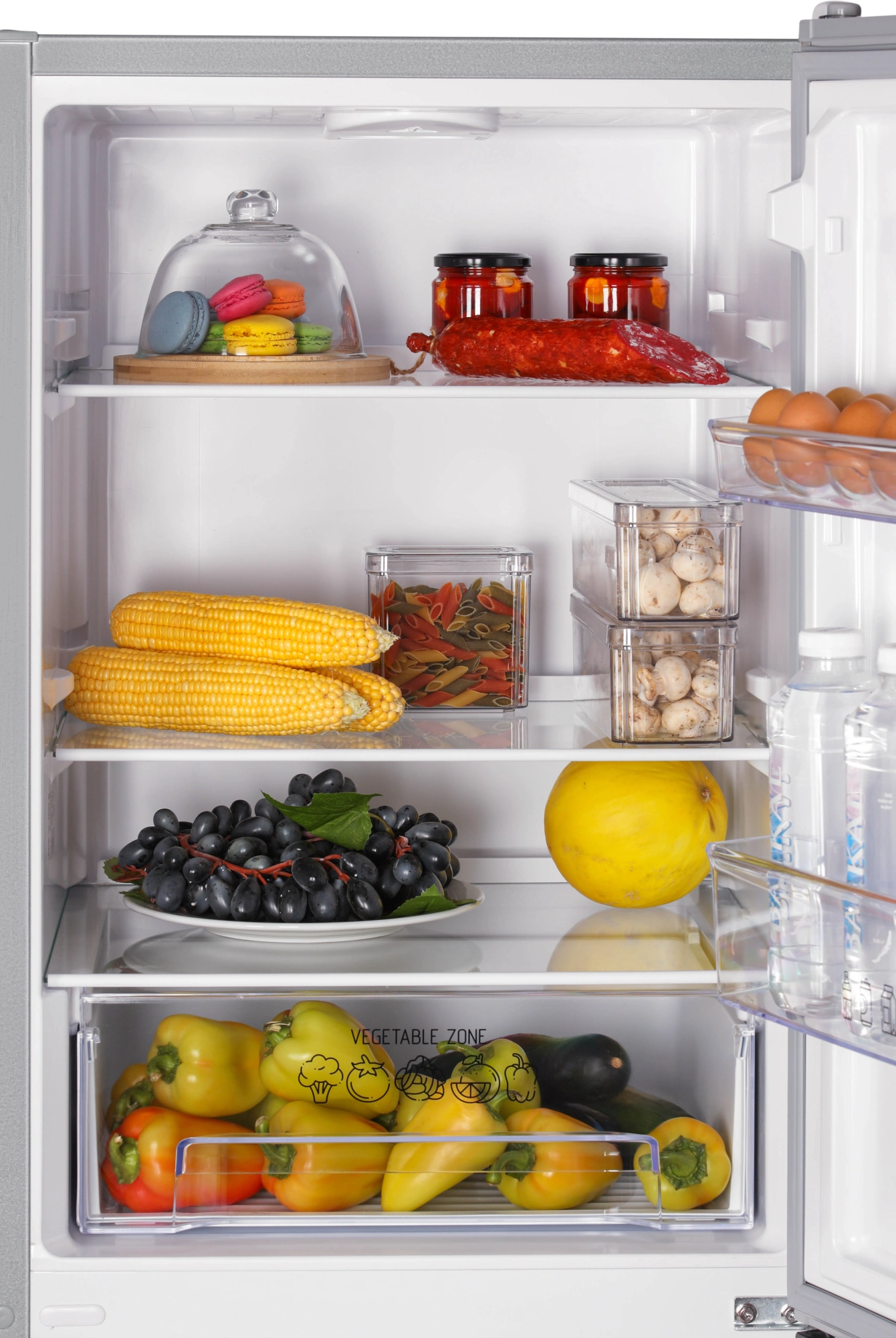 9291894 Холодильник с морозильником   NORD NRB 131 S серебристый STDN-0009342 - Вид №3