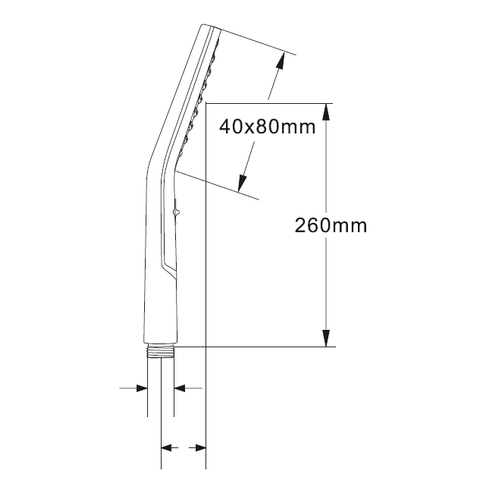 Orange S10HS Ручной душ Орех sun-id-1517231 - Вид №6