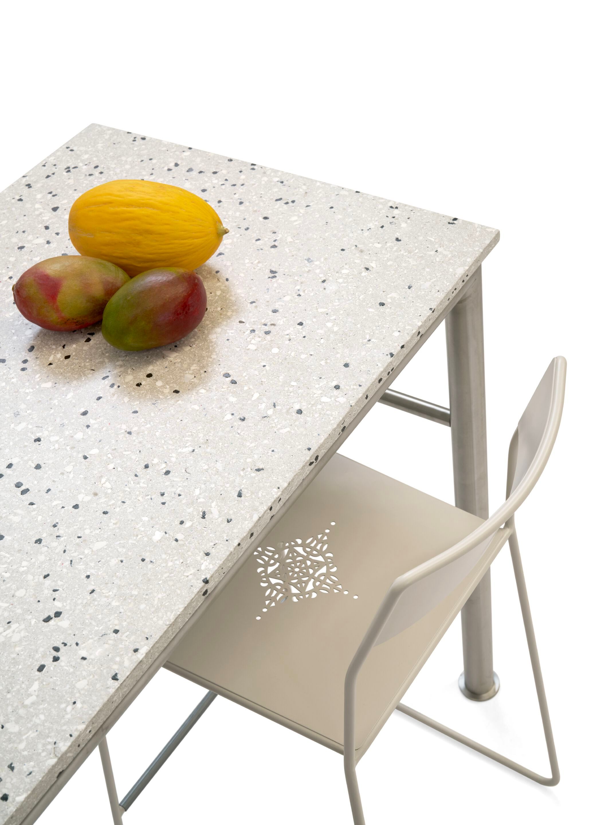 Стальной штабелируемый табурет с порошковым покрытием Opinion Ciatti Nigelle ARCH-00035400 - Вид №6