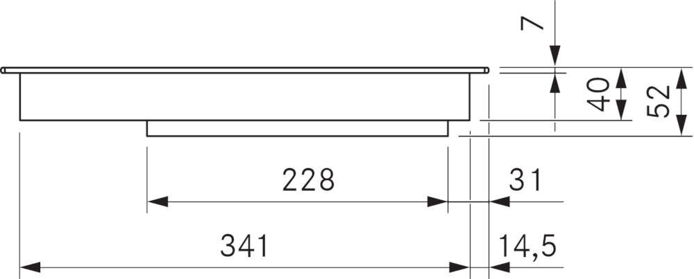 Bora Встраиваемая индукционная стеклокерамическая плита Bora professional 3.0 Pki3 - Вид №4