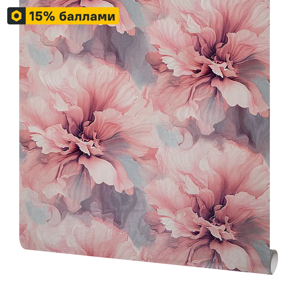 Флизелиновые обои Victoria Stenova Primadonna розовые 1.06 м 89395984 STLM-1398875