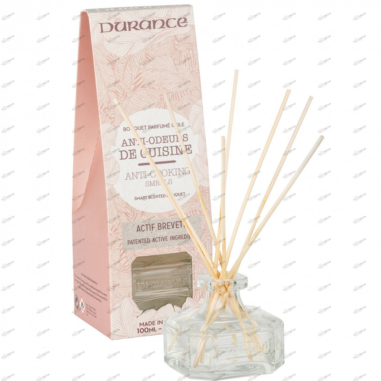 Диффузор Антизапах кухня 100мл Anti-cooking smells DURANCE АНТИЗАПАХ КУХНЯ 301564 Розовый 