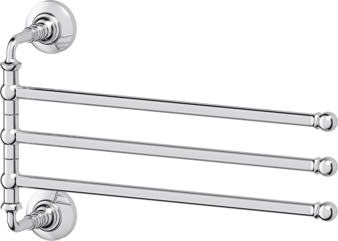 STI 011 Держатель полотенец поворотный тройной 35 cm 3SC STILMAR CHROME Treesseci 3SC