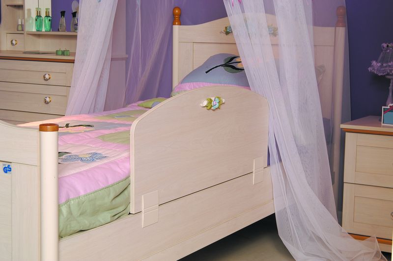 Бортик для кровати защитный беленый дуб Flora CILEK FLORA 00-3832417 Бежевый Santreyd - Вид №1