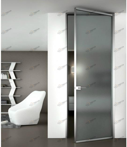 Metalglas Bonomi Распашная дверь с косяком с фальцем sun-id-1419843