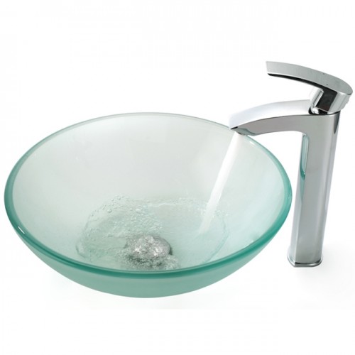 GV-101FR Накладная раковина на столешницу  прямоугольная Krausru  - Вид №2