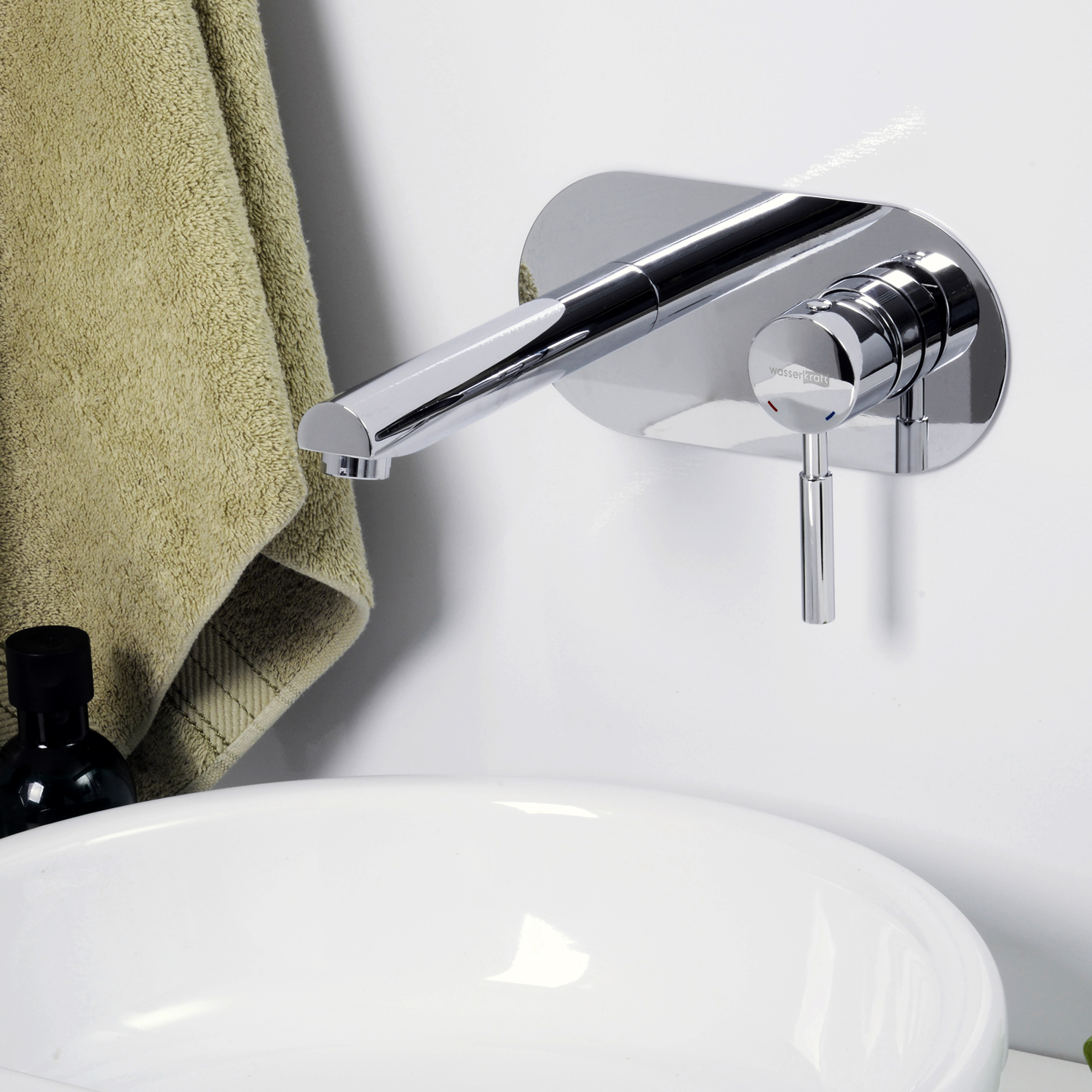 4130 Main Встраиваемый смеситель для раковины WasserKRAFT Main 4100 