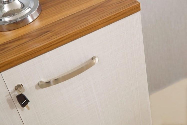 Arrediorg.it® Низкий офисный ящик для хранения из дерева с замком Evolutio D-506  - Вид №4