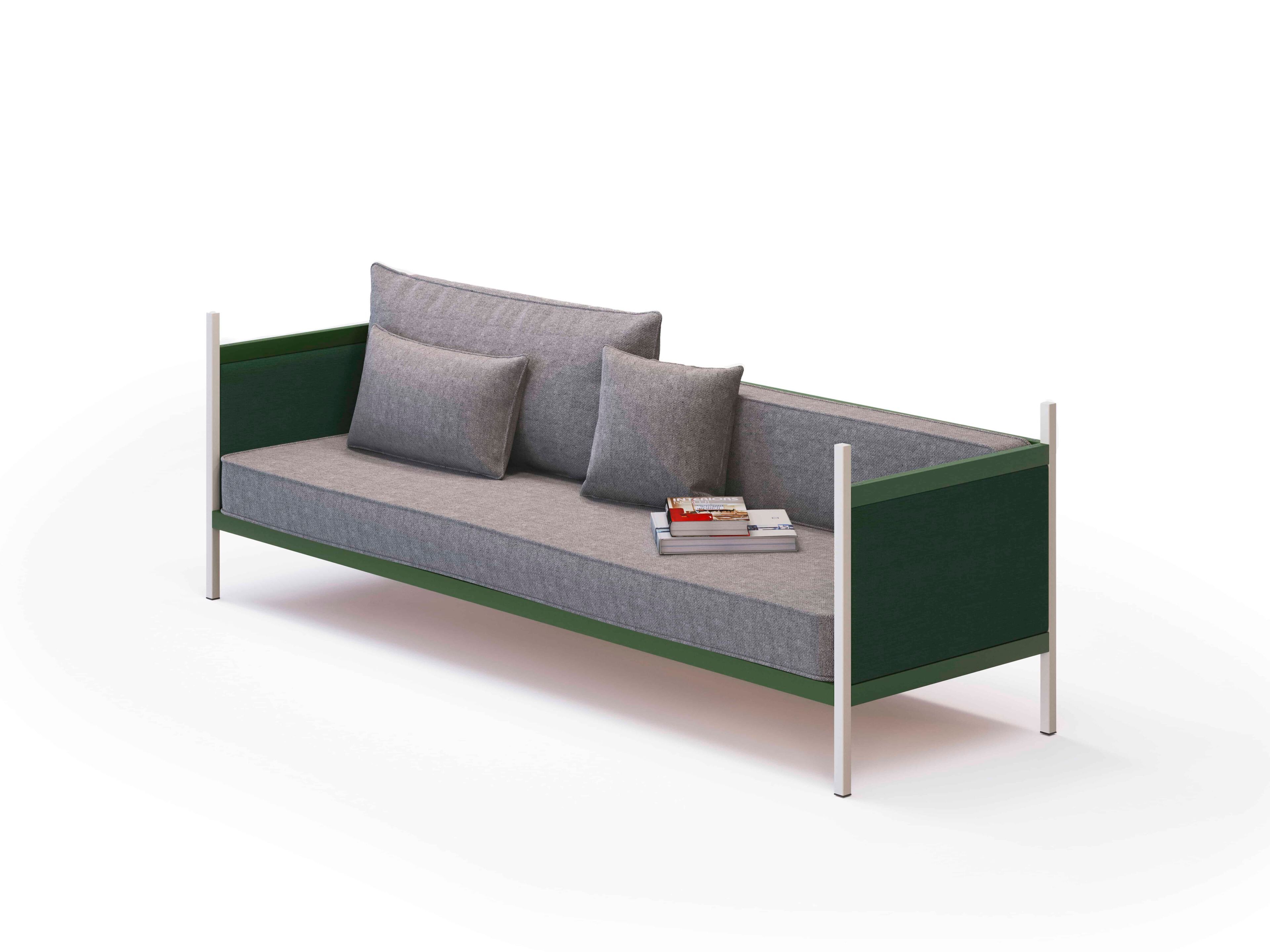 Двусторонний линейный диван с высокой спинкой Established&Sons сетка ARCH-00031066 - Вид №1