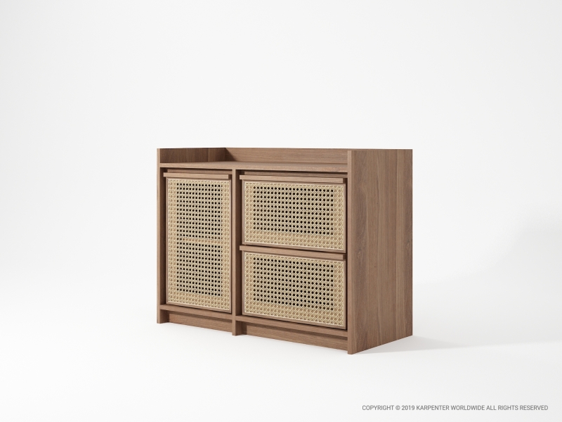 577_1239 Боковая панель с дверцей и 2 ящиками Karpenter ROOTS - Вид №1