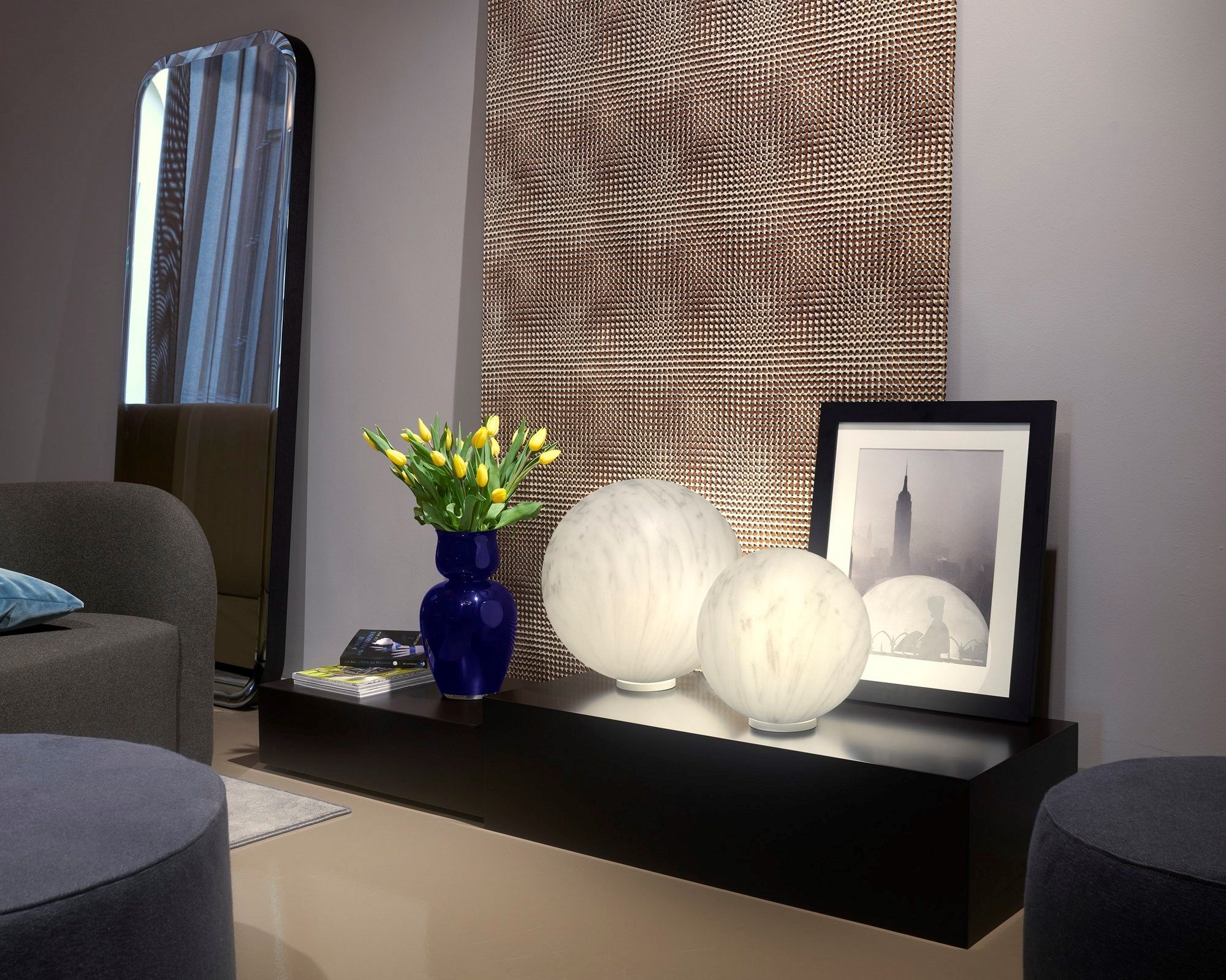 Светодиодная настольная лампа SLIDE Минеральная ARCH-00081297 - Вид №1