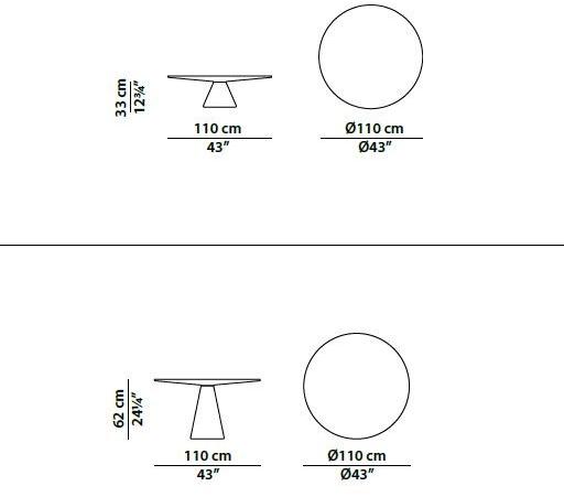 BAXTER Круглый садовый столик Jove sun-id-1382783 - Вид №10
