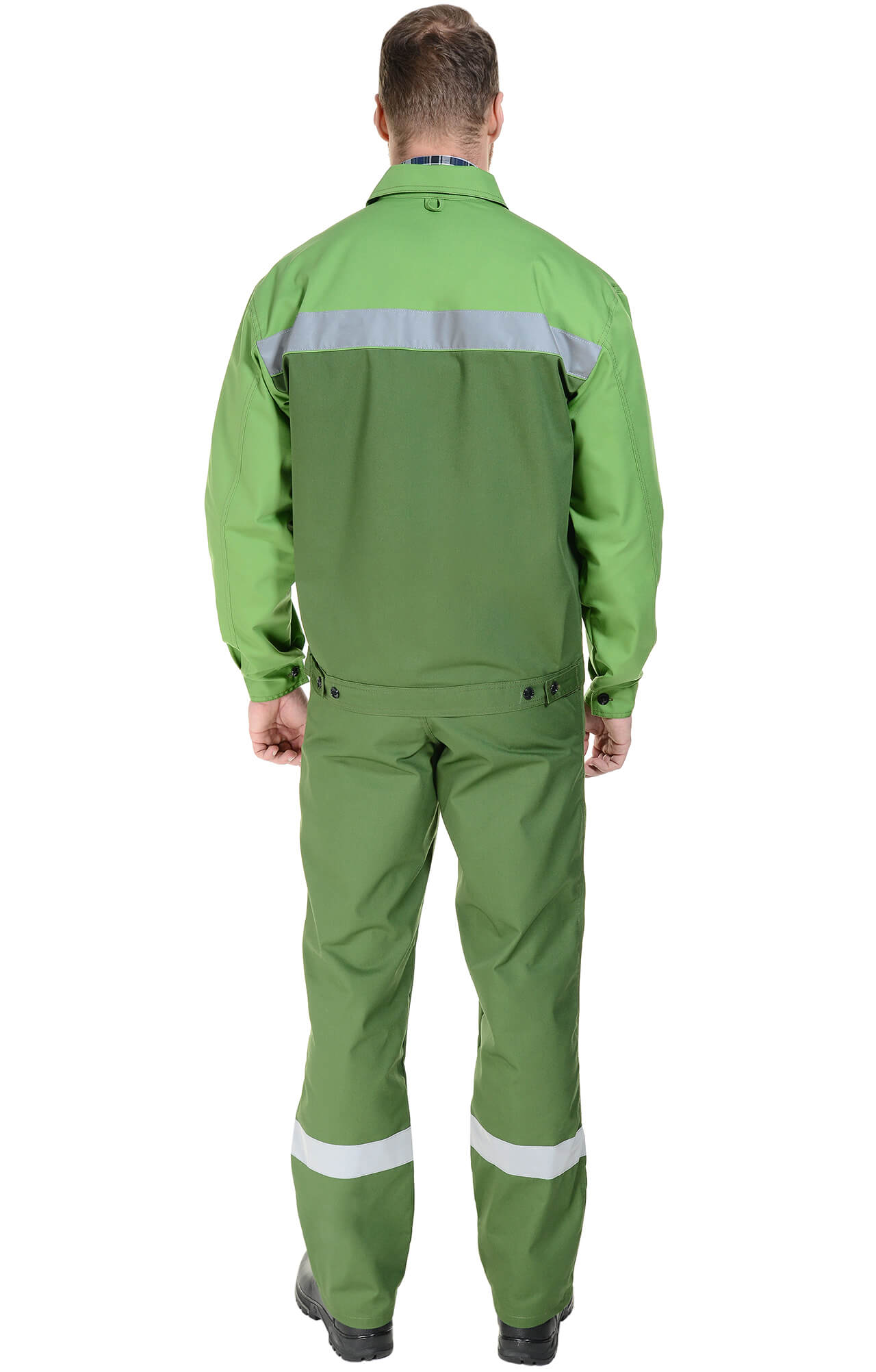 65155 Костюм "Мастер-Люкс" гринери с СВП  Летняя спецодежда  размер 64-66/170-176  - Вид №15