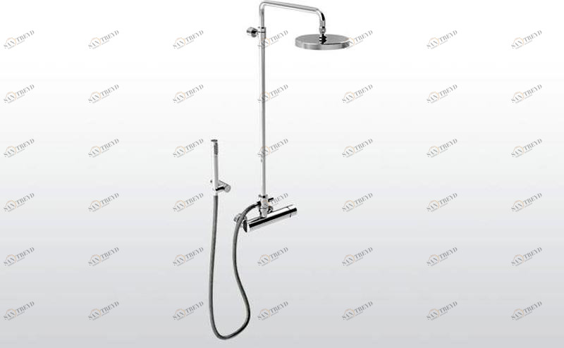 RUBINETTERIE STELLA Настенная душевая стойка с душевой лейкой Bamboo sun-id-1425218