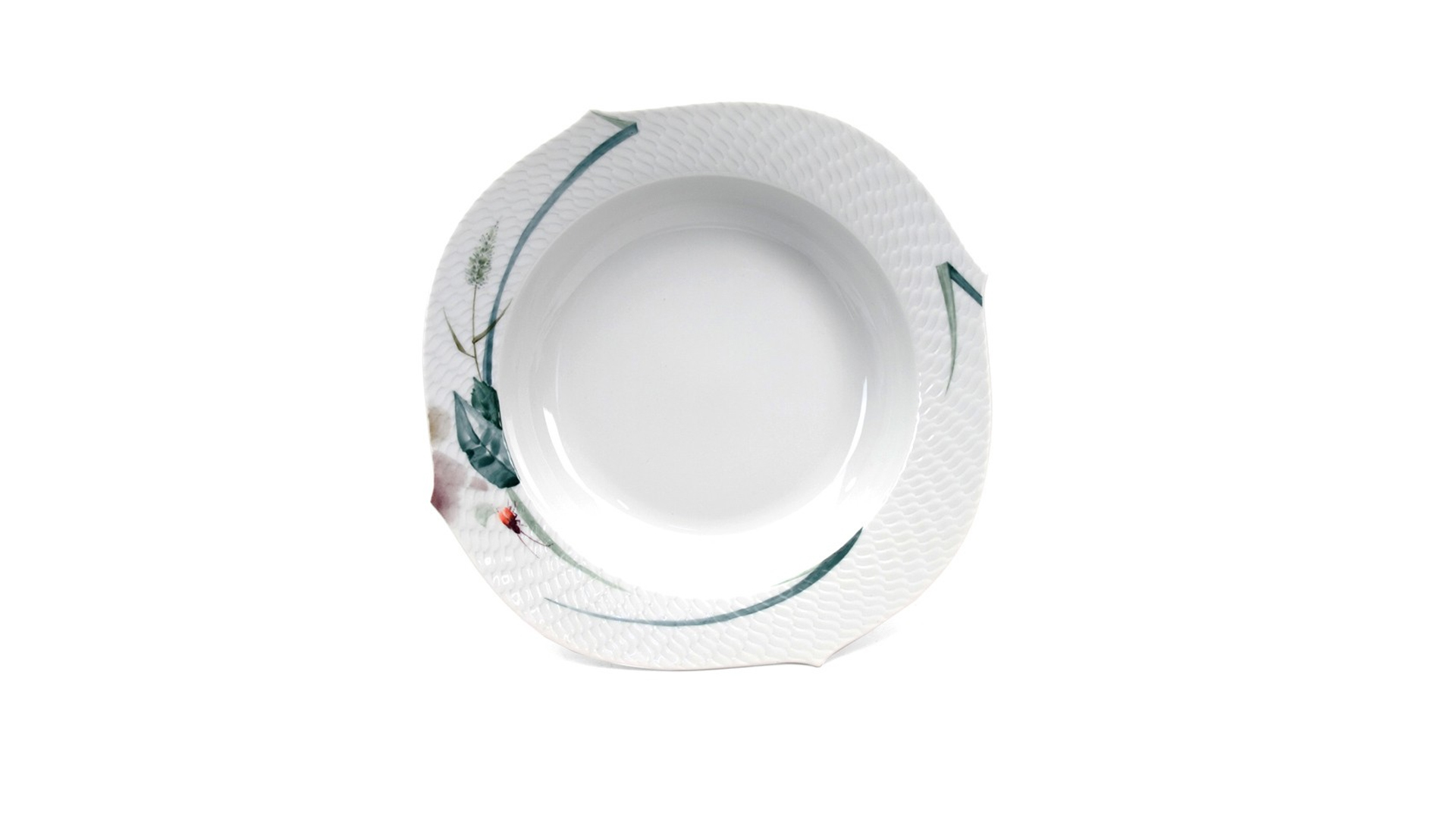 10626960 Meissen Сервиз столовый 6/21 "Игра волн, рельеф, дикая флора" Фарфор  - Вид №10