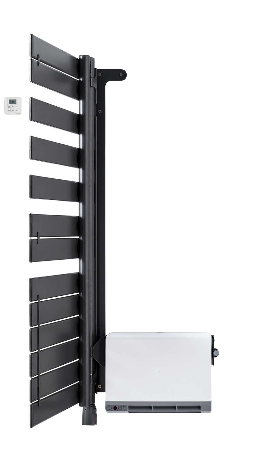 Электрический радиатор TXCL050-055IFS Régate Twist +Air, pivot à gauche (Avec soufflant) Acova 874  - Вид №3