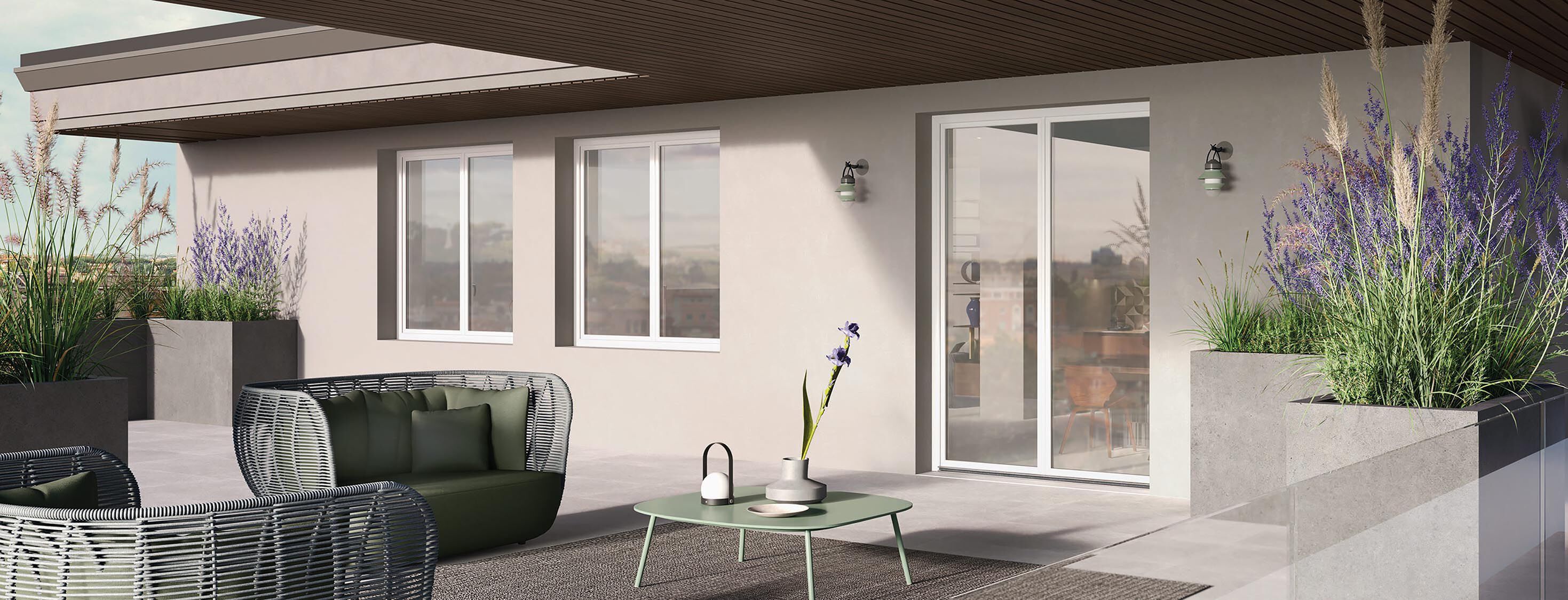 ПВХ створки окна D&V Serramenti LIGHT PLUS ARCH-00110572 - Вид №3