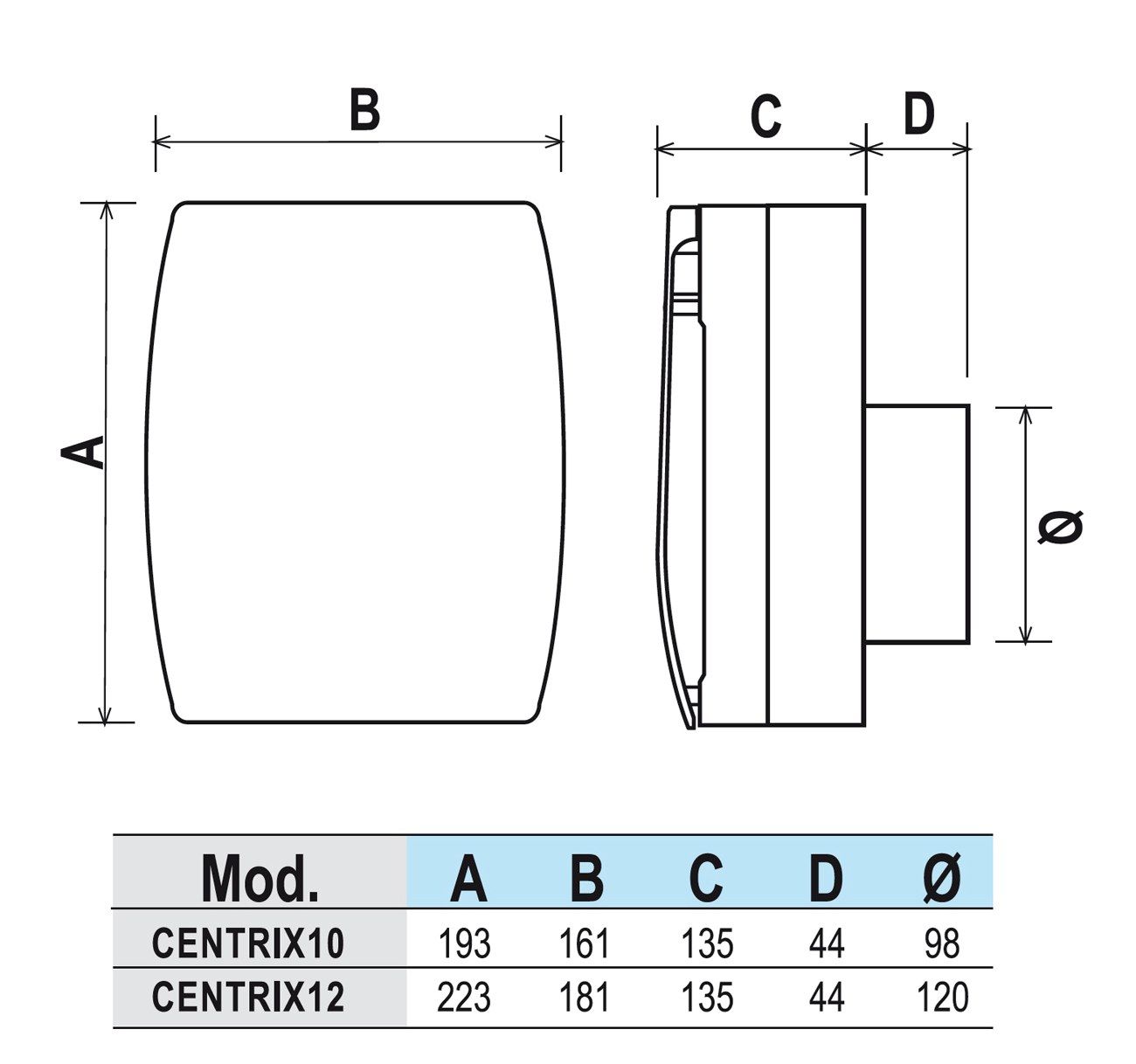 Центробежный аспиратор First Corporation вентиляция ARCH-00010902 - Вид №2