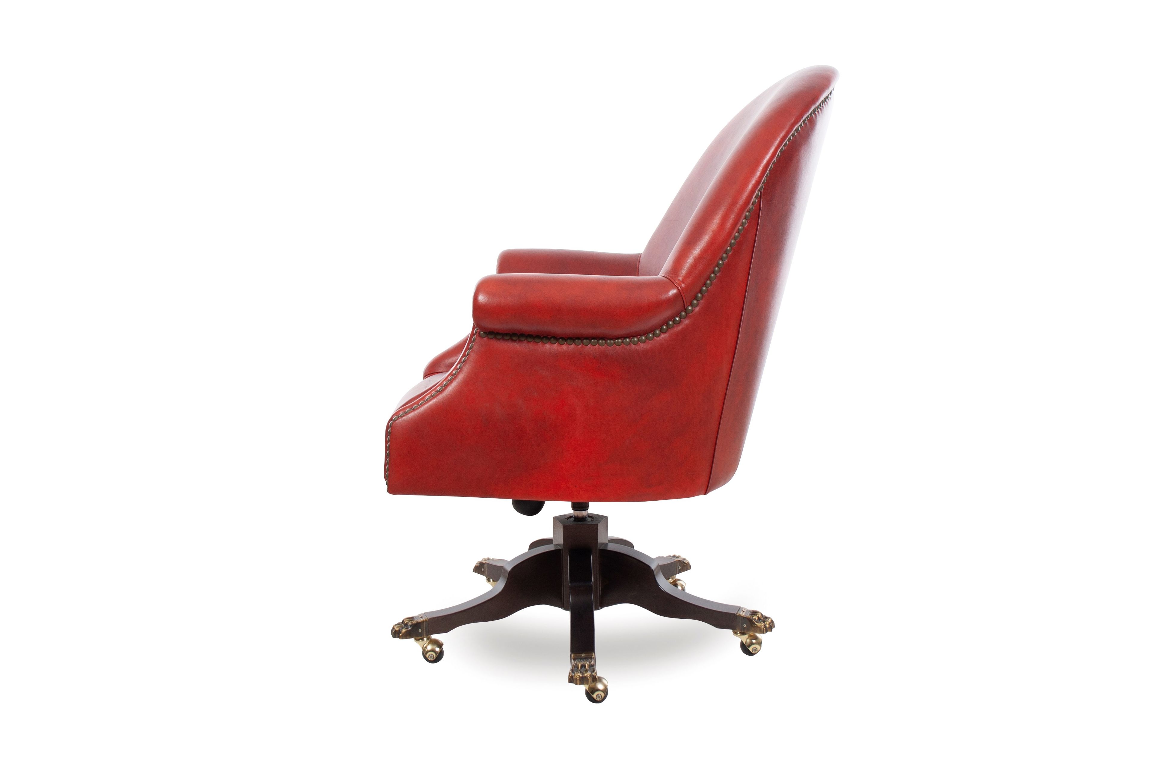 Офисное кресло с регулируемым по высоте кожаным подлокотником с 5 спицами CREARTE COLLECTIONS Gobernor Origins ARCH-00042664 - Вид №9