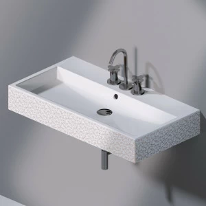 L278T1R3V4.400G Подвесная раковина настенная прямоугольная A. e T. Italia  белая