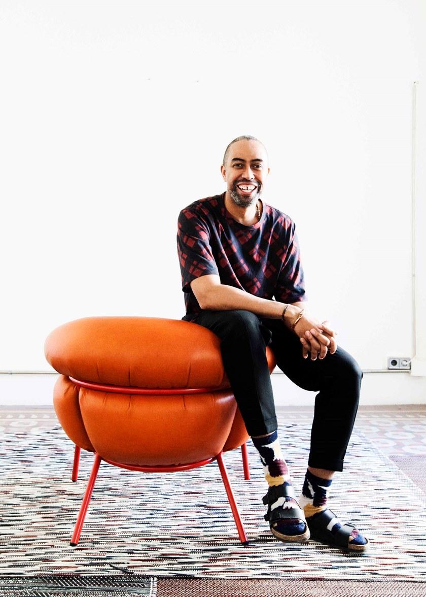 BD Barcelona Design Кожаное кресло с подлокотниками Grasso sun-id-1473829 - Вид №15