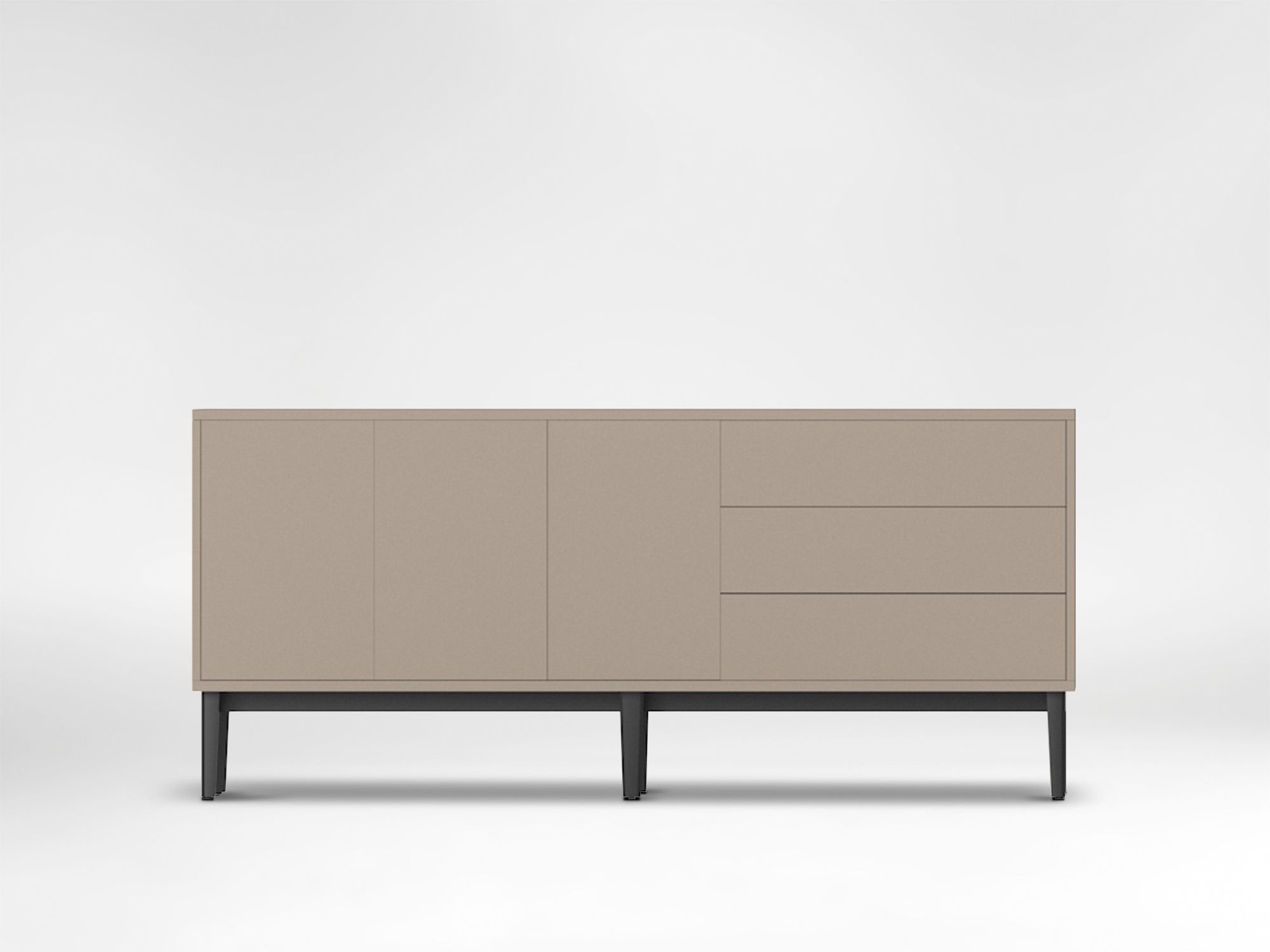 Деревянный шкаф с распашными дверями CAMERICH Pixel ARCH-00098555 - Вид №1