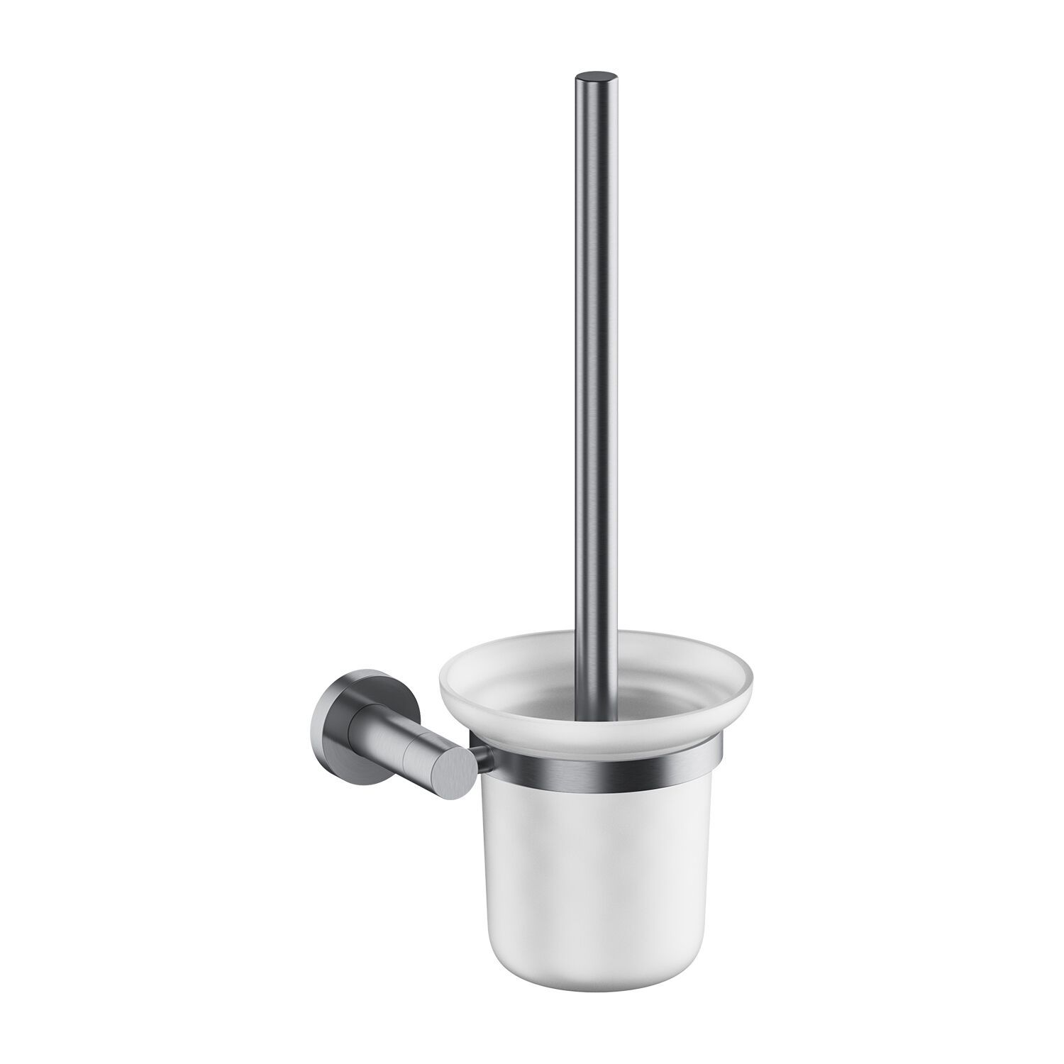 Латунная и стеклянная настенная туалетная щетка OMNIRES MODERN PROJECT MP60620 ARCH-00149050 - Вид №2