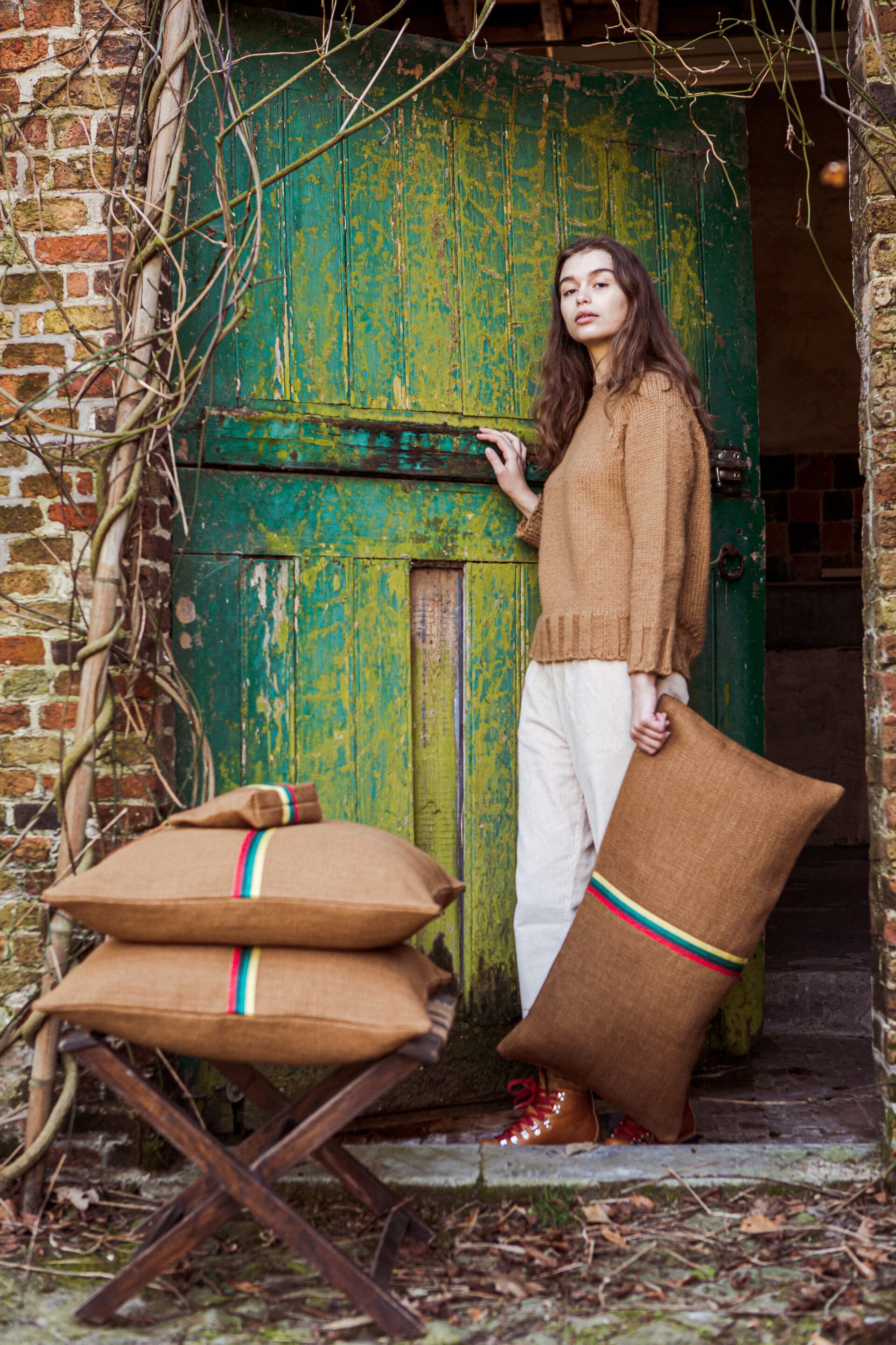 Прямоугольная подушка из льна и шерсти Libeco Home Джаспер ARCH-00030082 - Вид №6