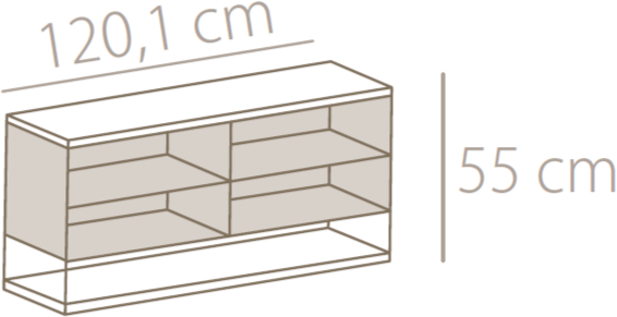 Punt Комод из дерева в современном стиле Literatura open sun-id-1467556 - Вид №1
