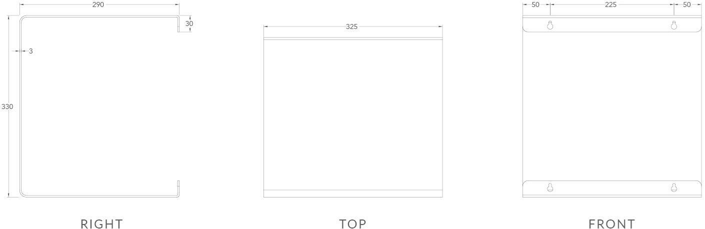 Anne Linde Алюминиевая полка с порошковым покрытием sun-id-1514315 - Вид №12