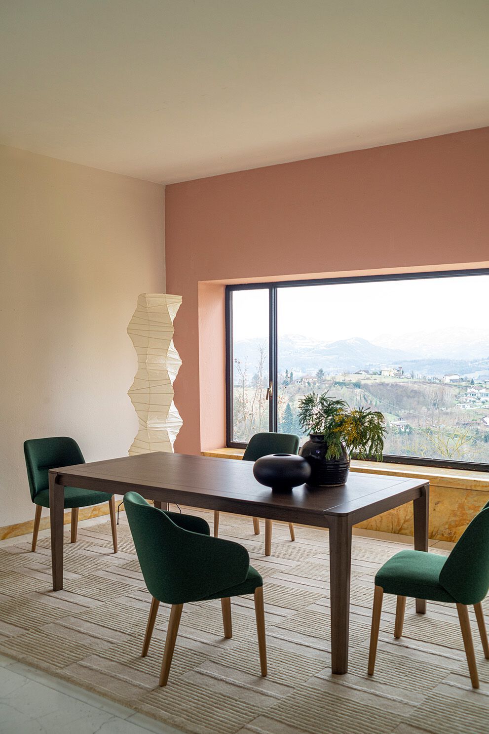 Мягкое тканевое кресло с подлокотниками Potocco Concha ARCH-00130696 - Вид №1