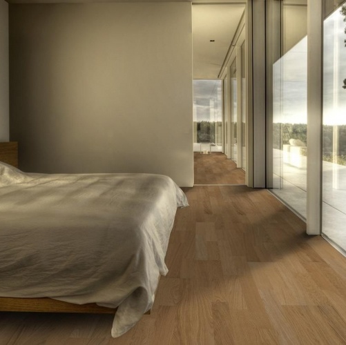 Паркетная доска Kahrs Дуб Бриз Линнея Полуматовая Гладкая 2600200569 - Вид №19