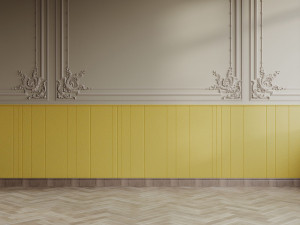 Настенная акустическая панель из ткани