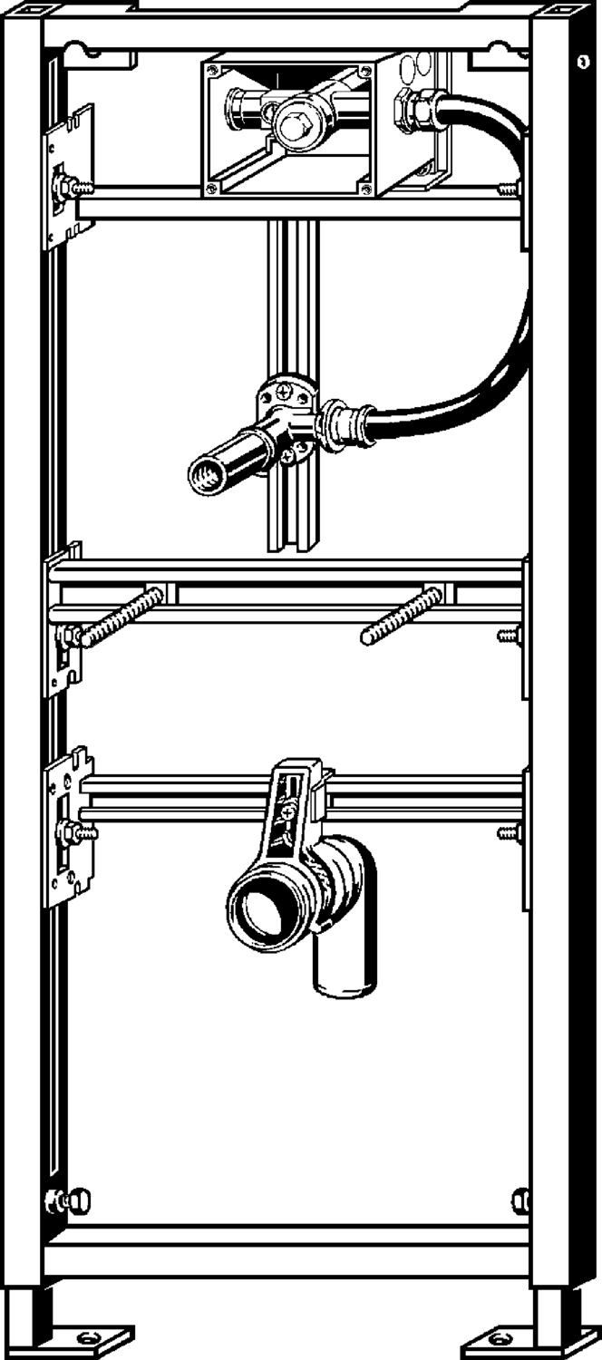 Системная техника  Viega Eco Plus  Элементы для писсуаров VIEGA 611 934 Модель 8164.5 Santreyd  - Вид №1