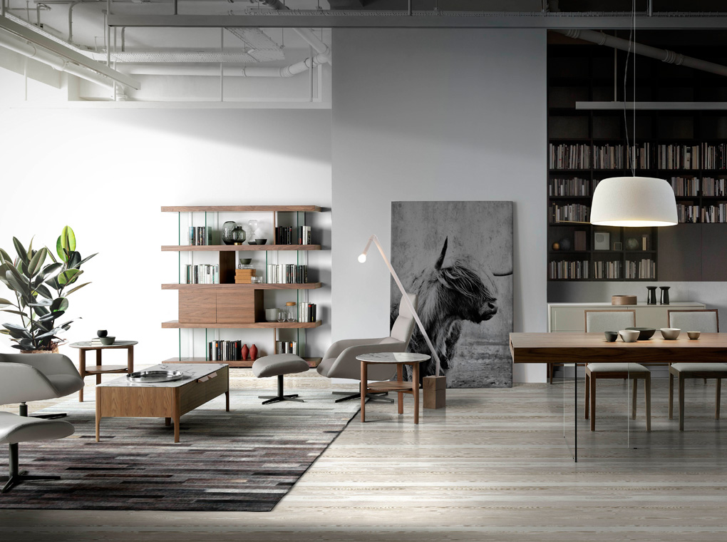 Стеллаж деревянный орех CP1711-F от Angel Cerda ANGEL CERDA  321325 Коричневый  - Вид №3