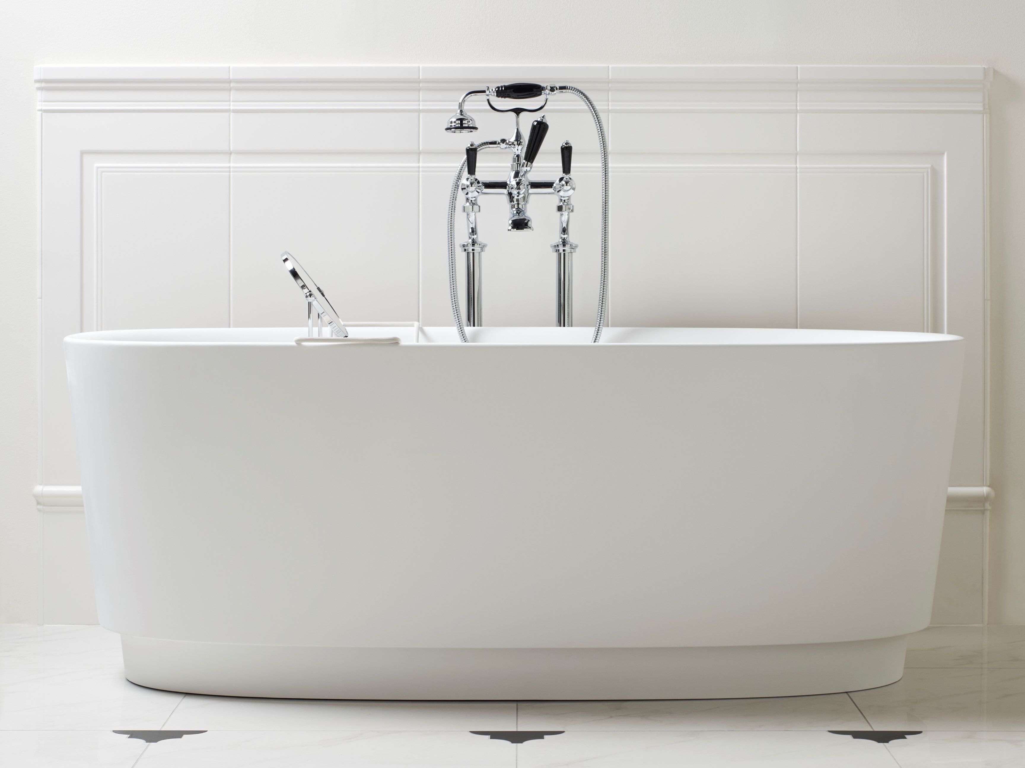 Овальная ванна в White Tec Plus Devon&Devon DOVE ARCH-00147021 - Вид №6