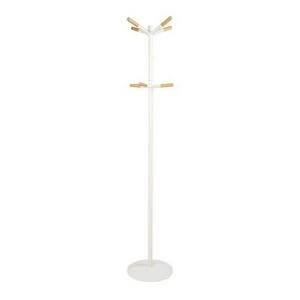 Вешалка Wooden Tip белая