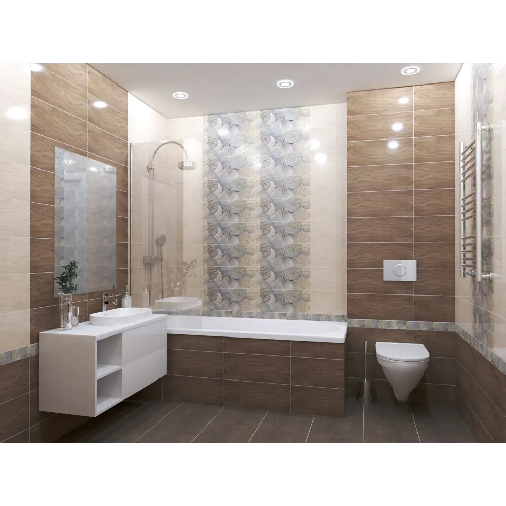Плитка напольная Azori Avellano/Albero 42x42 см 1.23 м² цвет коричневый 82880732 STLM-2167765 AVELLANO / ALBERO - Вид №4