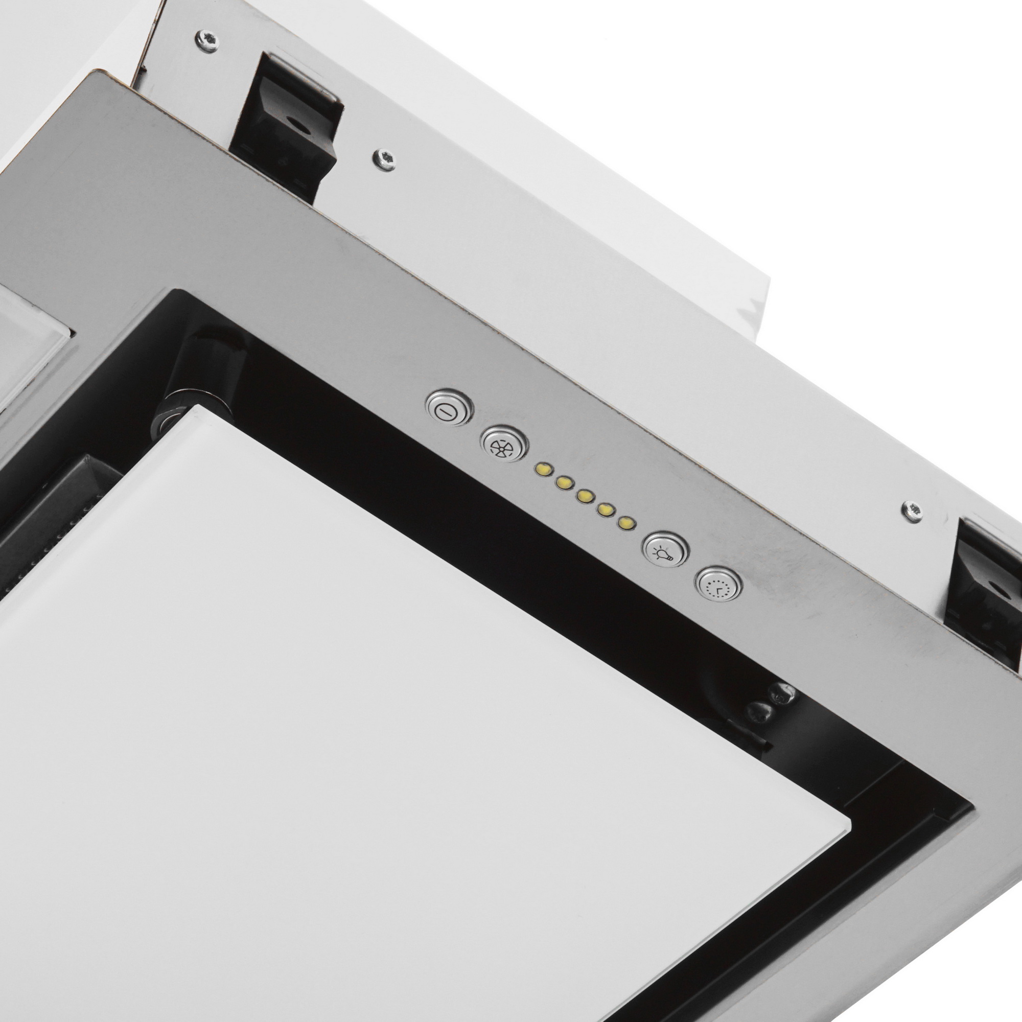 1223413 Вытяжка полновстраиваемая Elica HIDDEN 2.0 IXGL/A/90 белый/серебристый STDN-0150537 - Вид №5