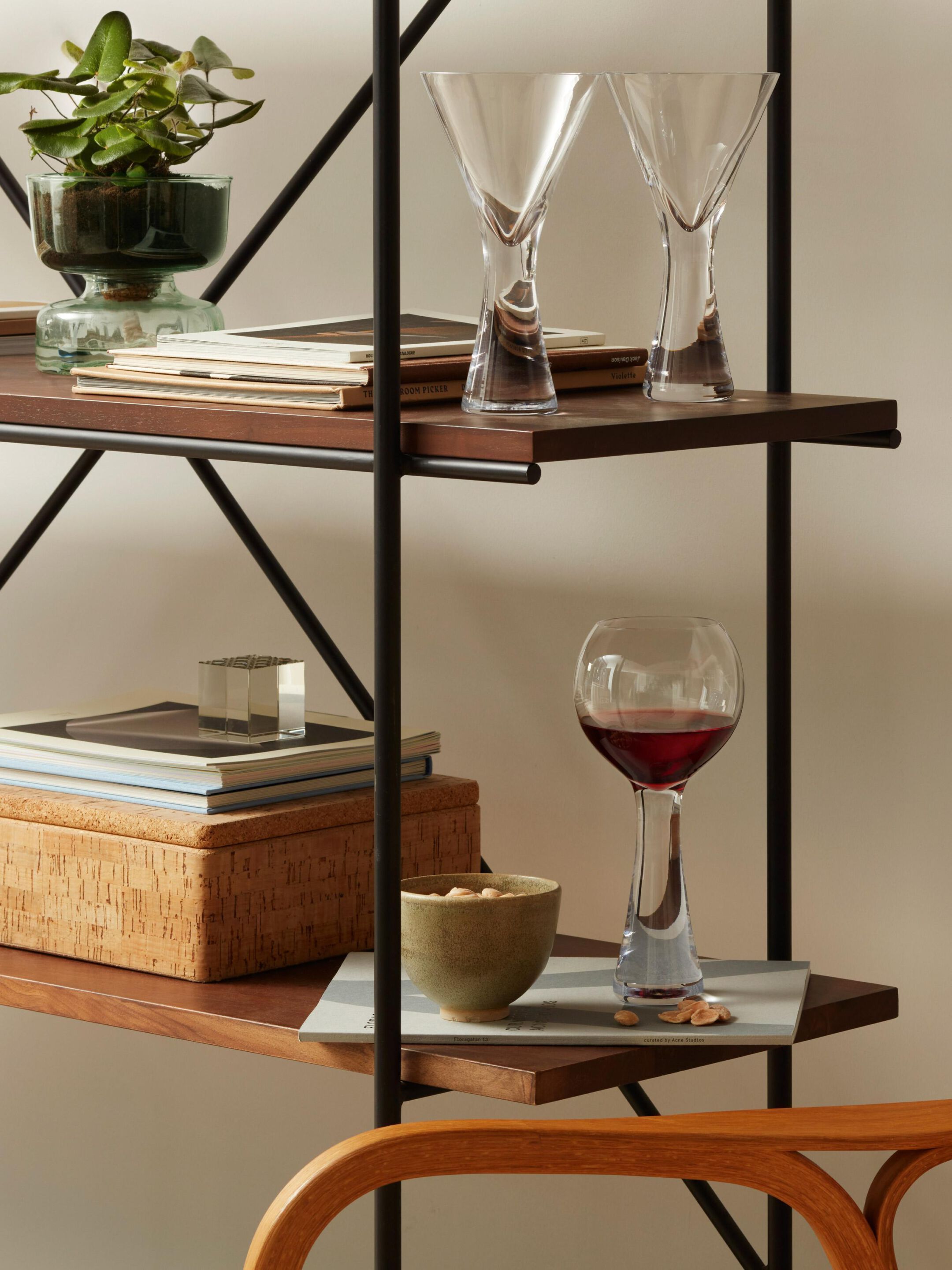 Набор бокалов для вина из дутого стекла - 395 мл LSA Moya ARCH-00002656 - Вид №1