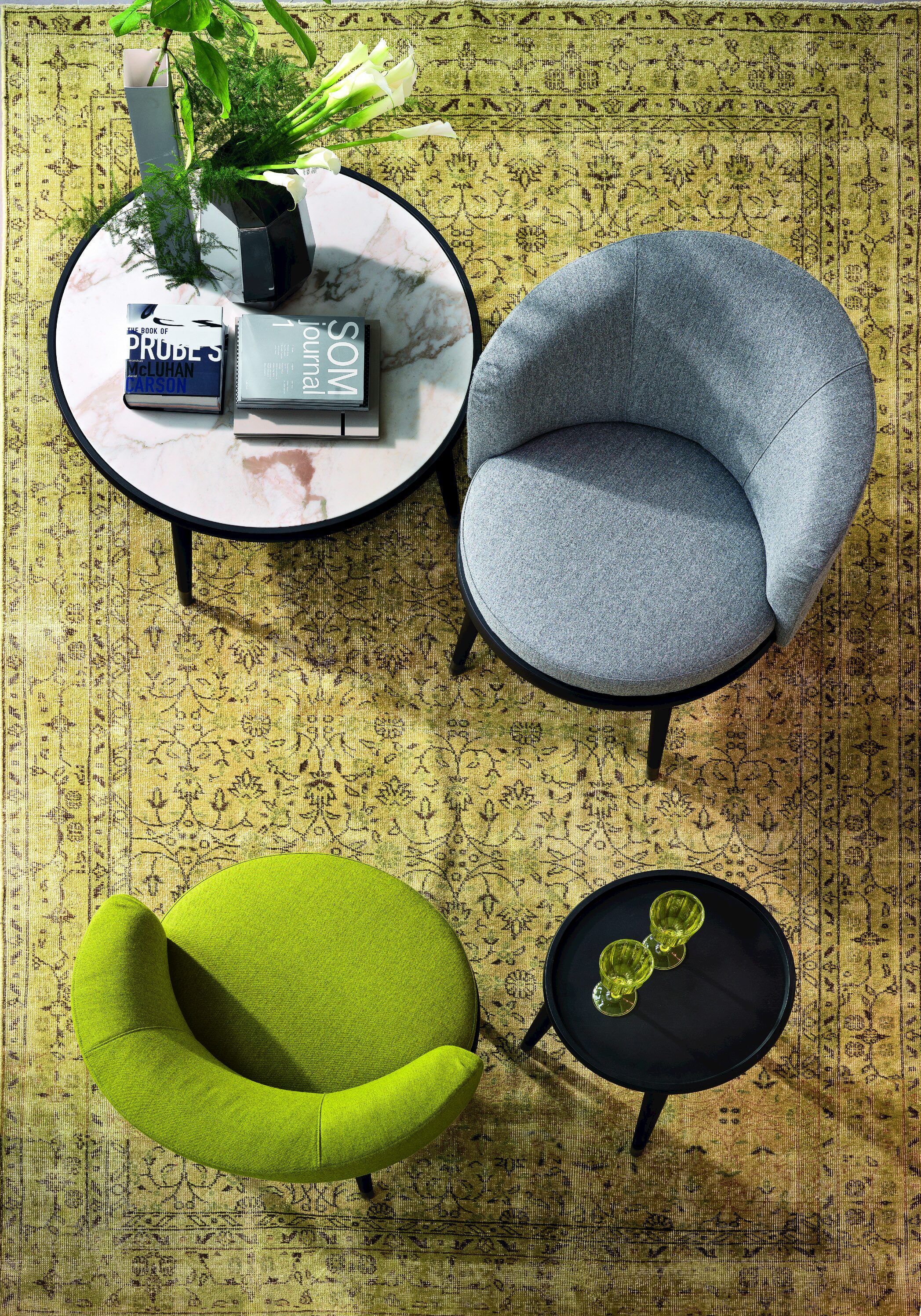 Тканевое кресло Porada Soul ARCH-00088786 - Вид №1