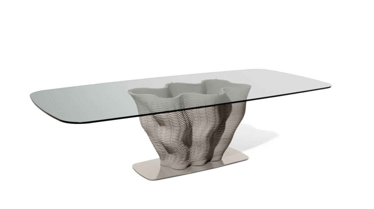 Прямоугольный стол с основанием из цемента 3D печать ROCHE BOBOIS CORAIL ARCH-00141882 - Вид №12