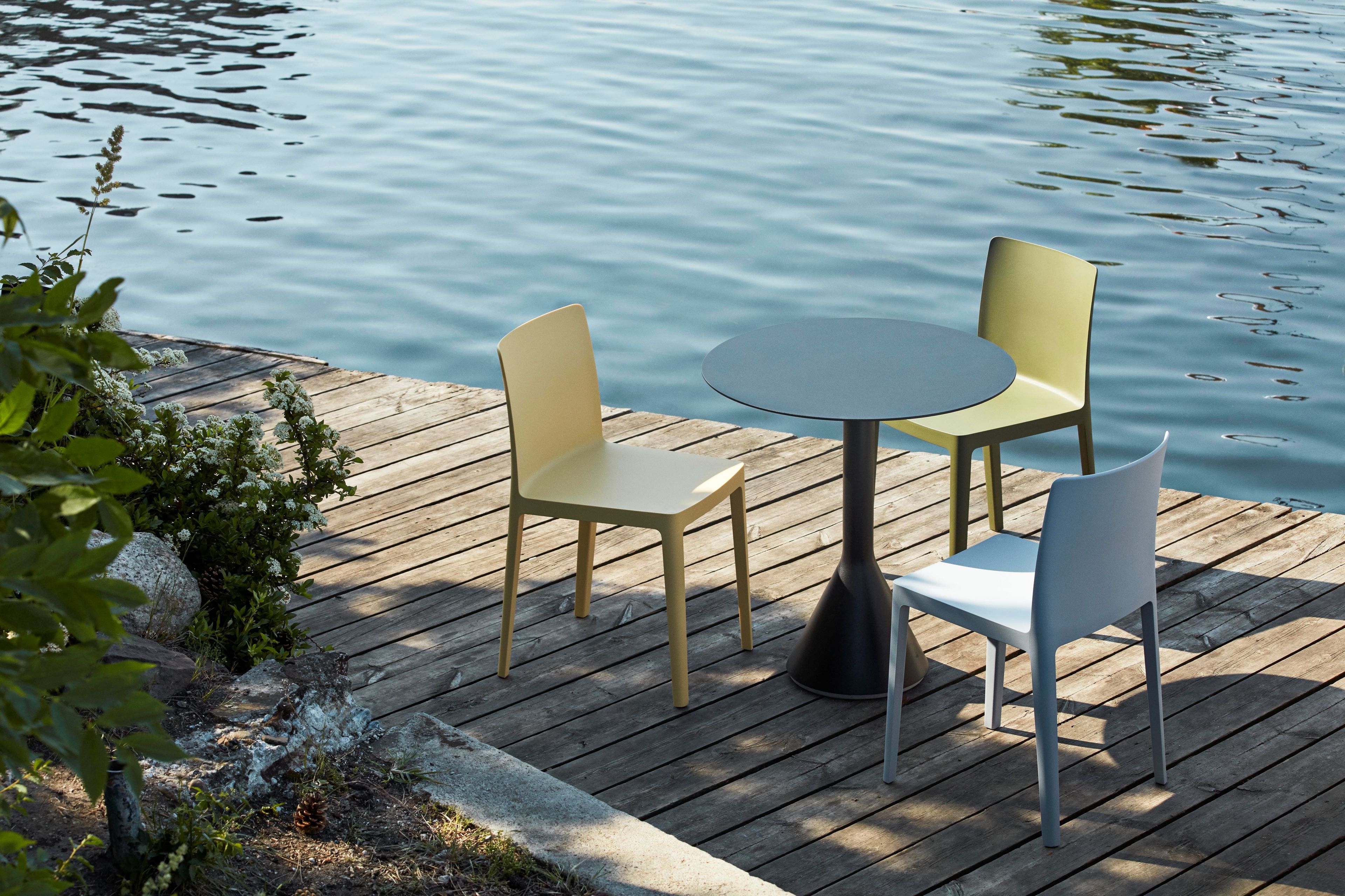 Стальной круглый садовый стол Hay Палисад ARCH-00035575 - Вид №13