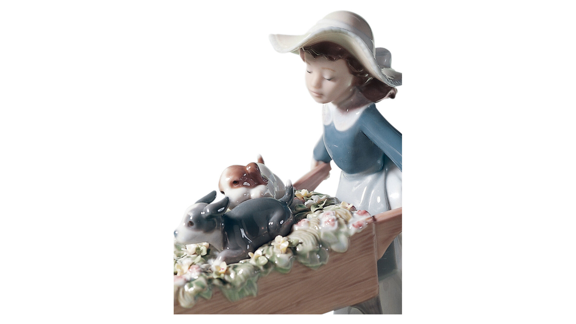 10668969 LLADRO Фигурка Lladro "Покатаемся!" 24x21см Фарфор Lladró  - Вид №2