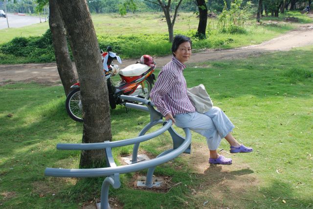 12144 ОРБИТА Дария 1, скамья без спинки парковая LAB.Space  - Вид №1