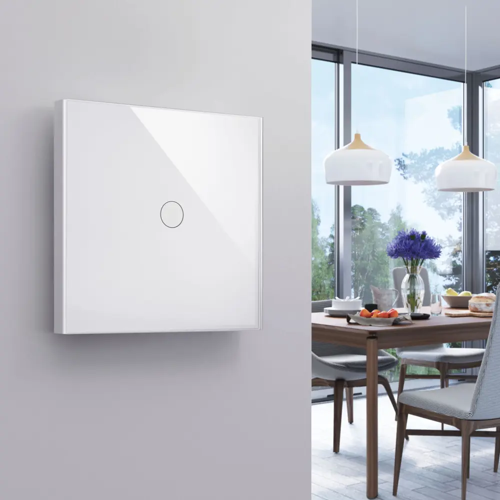 Выключатель сенсорный встраиваемый Rubetek RE-3316 1 клавиша, цвет белый STLM-2031934 - Вид №7